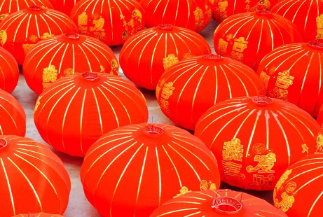 灯笼中国结批发企业彩铃